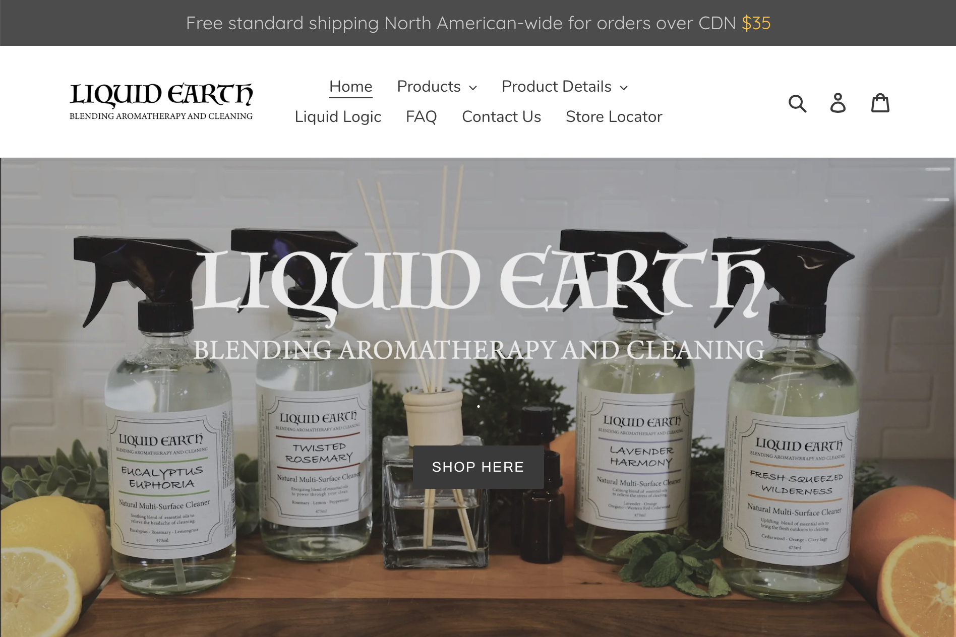 Liquid Earth Main Page
