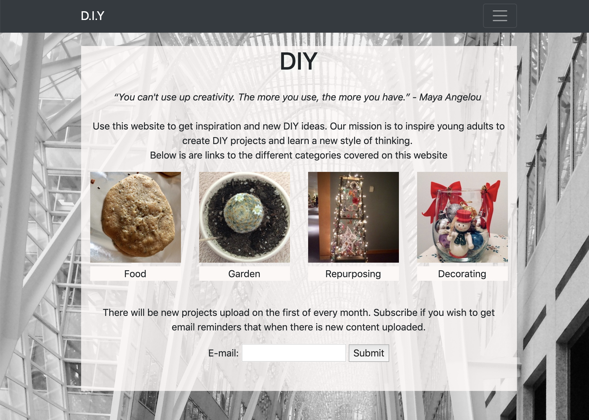 homepage